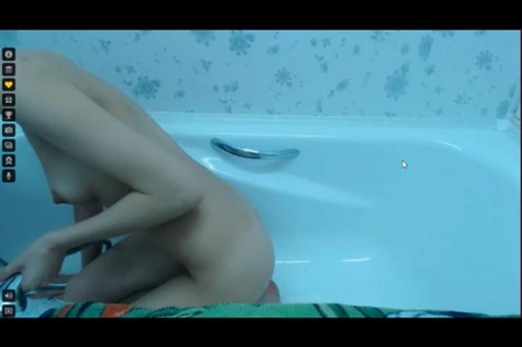 Angelica - Russian girl shit play in bath - SD (2021)