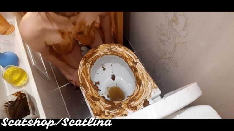 Dirty toilet (part 1) with ScatLina - FullHD (2021)