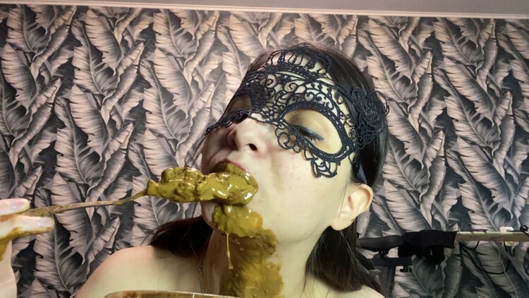 PooGirl - poop a full container eat shit with a fork and vomit - FullHD (2024)