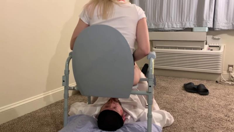 Scat Slave Bottomless Toilet 2 with Princess Kazer P1 - FullHD (2025)