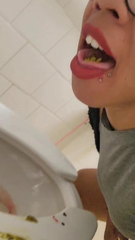 DaddyUni21 - UniElla Public bathroom solo play - SD (2025)