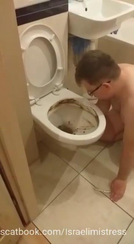 Shitty bitch training feeding in the toilet P1 - SD (2025)