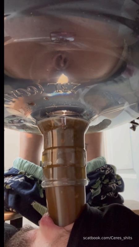 Goddess Ceres - 2025-10-15 - Human Toilet Bonus Pajamas Morning Shit - SD (2025)