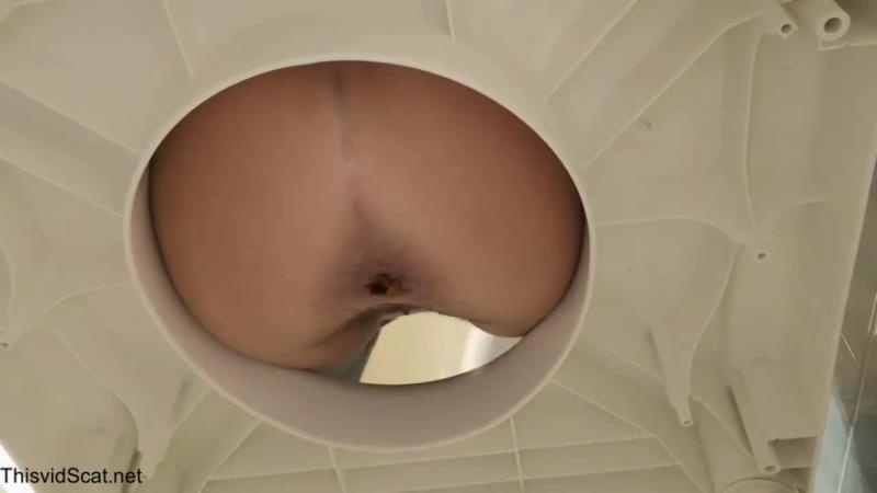 Cute Mistress with glasses pissing, pooping and wiping her ass. P1 - HD (2026)