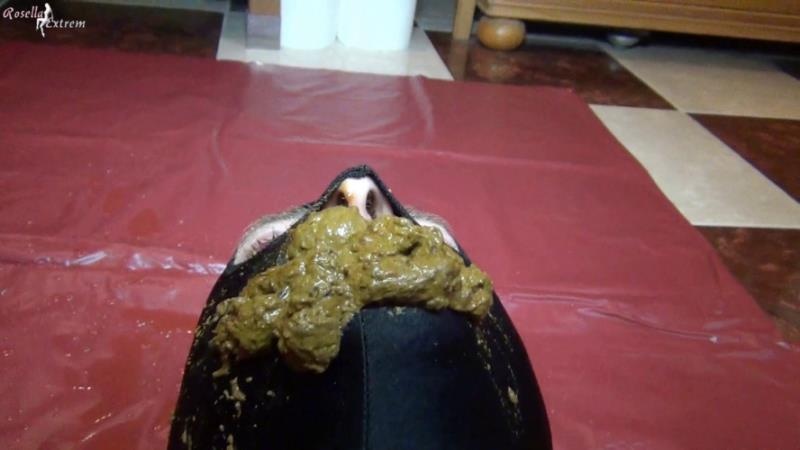 RosellaExtrem - Slave in doggystyle, pooping, in his mouth - FullHD (2026)