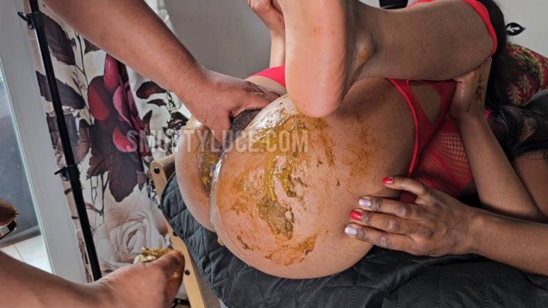 Smutty Luce - Ebony Scat Threesome masterpiece P1 - FullHD (2026)