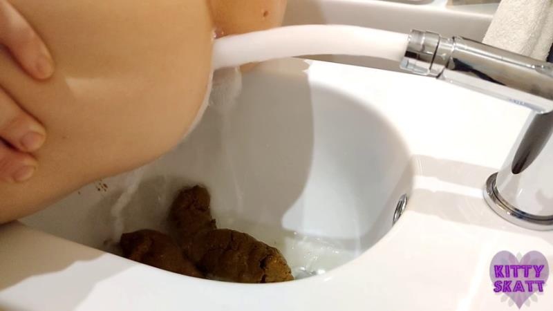 Kitty Skatt - Huge dump in fancy hotel bidet - FullHD (2026)